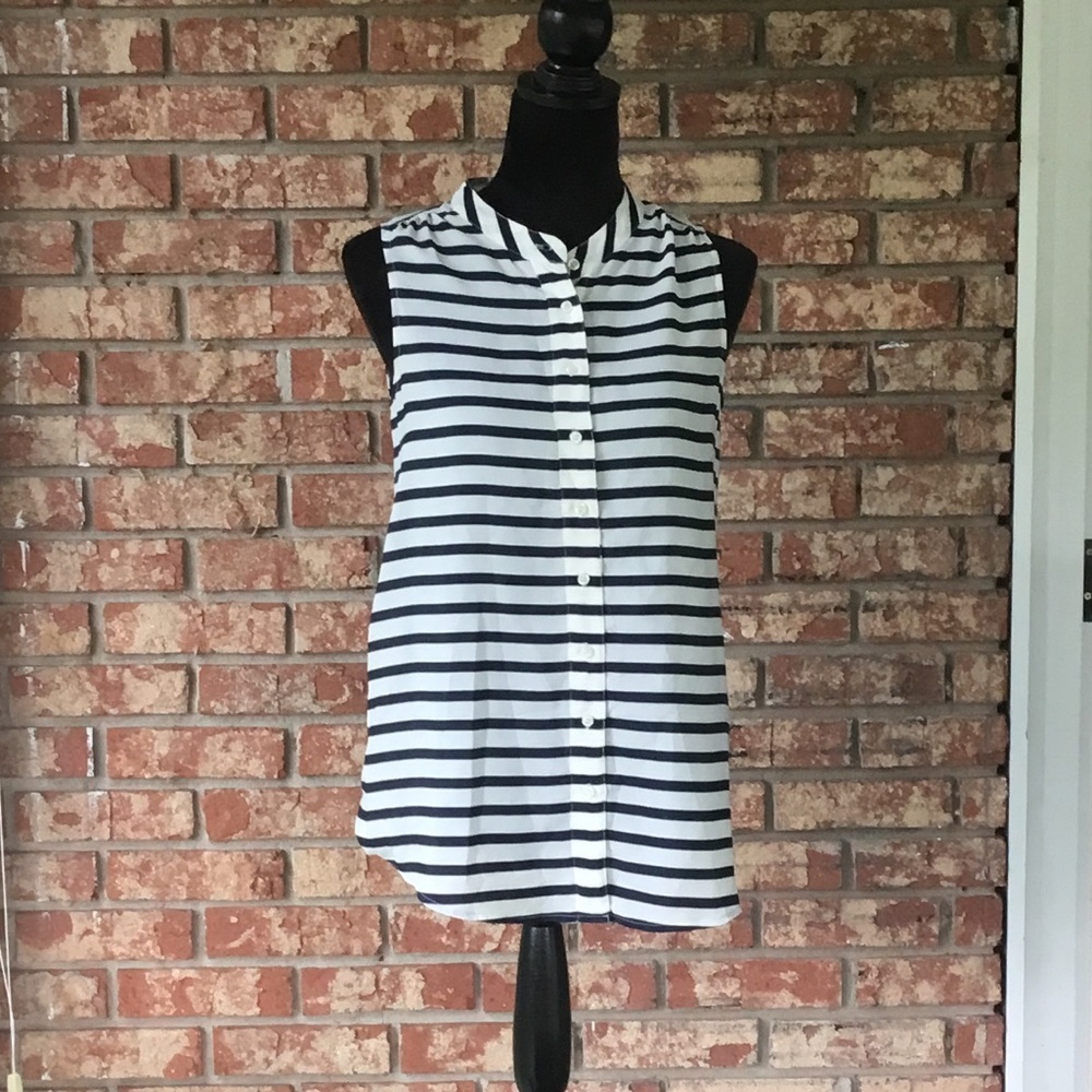 J crew sleeveless top
